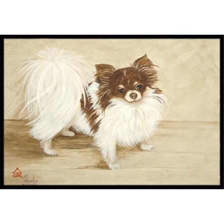 Carolines Treasures Chihuahua Favorite Flavors Indoor and Outdoor Mat- 18 x 27 in. MH1051MAT